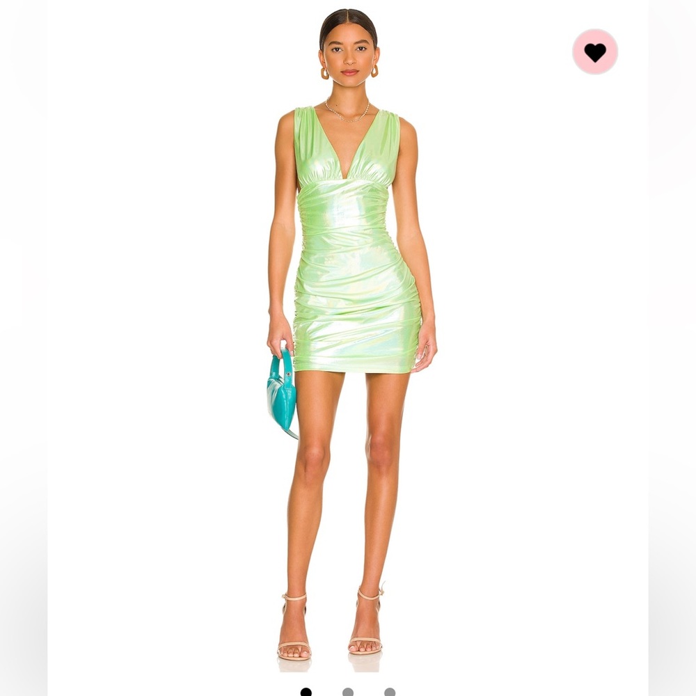 Superdown Revolve Kerrie Deep V dress